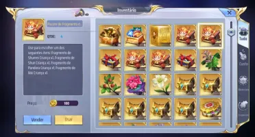 Saintseiya Awakening A-138 + 1200 Gemas Avançadas