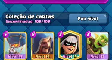 Conta Clash Royale │6659 Trofeús │11 Carta Lvl 14 │ Nível 47