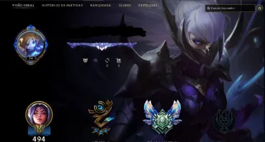 Conta no lol de 2013/ diamante 5/ 83 skin