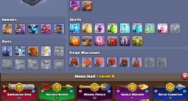 Conta CLASH of Clans - CV 14 FULL