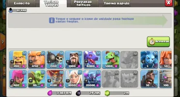 Conta Clash Of Clans Cv 9 Semi Full Barato Promoção!!