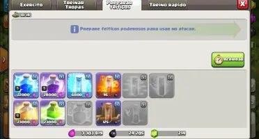 Conta Clash Of Clans Cv 9 Semi Full Barato Promoção!!