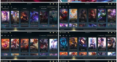 Conta da riot com muitas skins- Valorant Lol e Wr