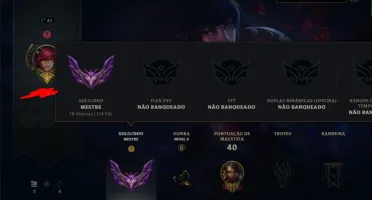 Conta mestre 180 pd || 69% WR Vários espólios ||