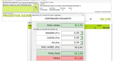 Sistema PDV Frente de Caixa para Lojas e Assistência Técnica