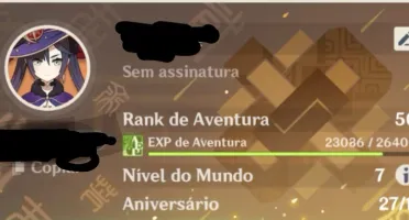 Vendo conta AR 50 - 6 tops 5* + Báculo de Roma 5* (BARATO)
