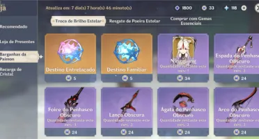 Vendo conta AR 50 - 6 tops 5* + Báculo de Roma 5* (BARATO)