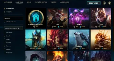 Conta lol Platina 5
