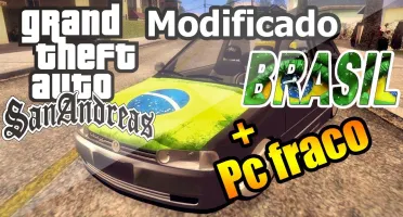 GTA BRASIL MODIFICADO PC FRACO 2023 SAN ANDREAS