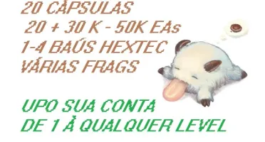 Conta Acc Smurf Unranked LoL League Of Legends Level 30