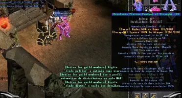CONTA MU ONLINE SERVIDOR MU CHAOS TODOS OS CHAR FULL
