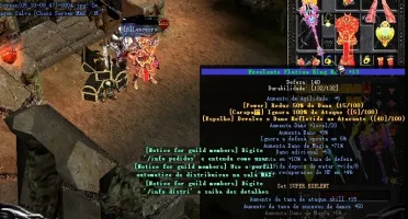 CONTA MU ONLINE SERVIDOR MU CHAOS TODOS OS CHAR FULL