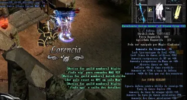 CONTA MU ONLINE SERVIDOR MU CHAOS TODOS OS CHAR FULL