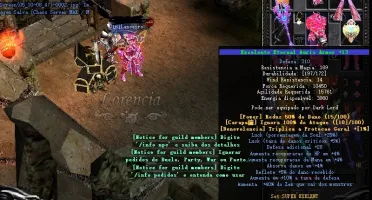 CONTA MU ONLINE SERVIDOR MU CHAOS TODOS OS CHAR FULL