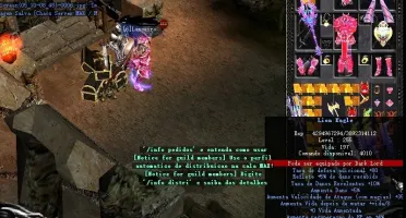 CONTA MU ONLINE SERVIDOR MU CHAOS TODOS OS CHAR FULL