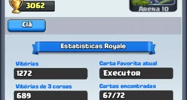 [CLASH ROYALE] CONTA NIVEL 10 & 6 LENDÁRIAS ARENA 10