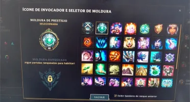 Conta lol ouro 4 s9 platina 3 mrr alto