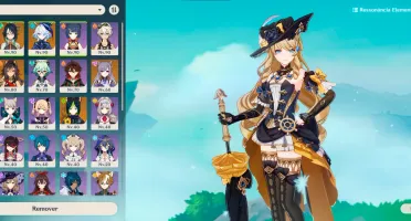 Conta Genshin Impact AR55 com Navia Server Ámerica