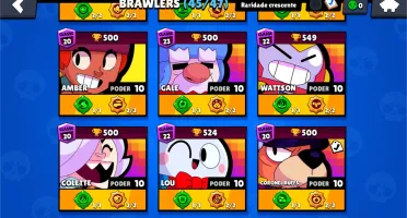 Vendo minhas contas do brawl stars e clash royale