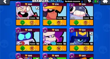 Vendo minhas contas do brawl stars e clash royale