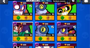 Vendo minhas contas do brawl stars e clash royale