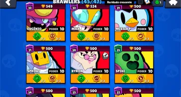 Vendo minhas contas do brawl stars e clash royale