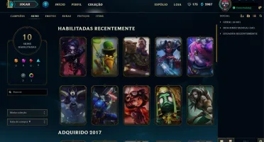 PLAT III | 36 Champs | 10 Skins - 60% de Win Rate | ACC 2015