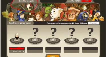 ENUTROF LV 189 DOFUS RETRO SERVIDOR ÁLGATA
