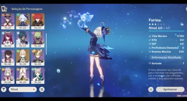 AR 55 Raiden C2 + Sara C6 + Furina + Xianyun