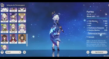 AR 55 Raiden C2 + Sara C6 + Furina + Xianyun