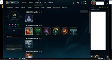 CONTA DE LEAGUE OF LEGENDS LV. 41 (UNRANKED)