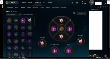 CONTA DE LEAGUE OF LEGENDS LV. 41 (UNRANKED)