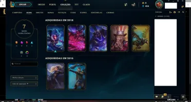 CONTA DE LEAGUE OF LEGENDS LV. 41 (UNRANKED)