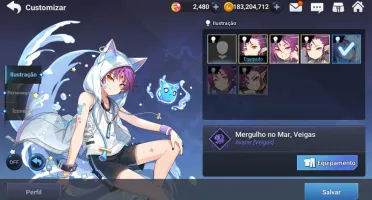 CONTA GRAND CHASE MOBILE 1,4KK BARATO