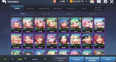 CONTA GRAND CHASE MOBILE 1,4KK BARATO