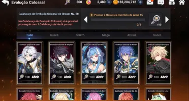 CONTA GRAND CHASE MOBILE 1,4KK BARATO