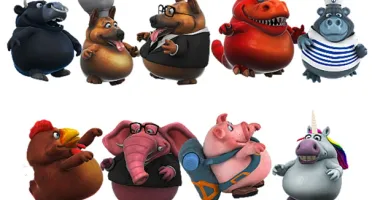 Mascotes Dançantes – 338 Arquivos + 259 Artes Diversas Canva