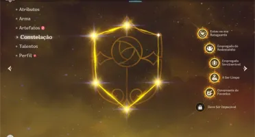 Conta Genshin Impact Com Dilluc, Sucrose Full, Noelle 5* e +