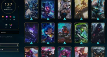 CONTA LOL- LVL 276 - 147 Champions - 137 Skins - FULL ACESSO