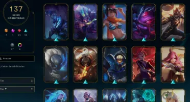 CONTA LOL- LVL 276 - 147 Champions - 137 Skins - FULL ACESSO