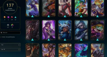 CONTA LOL- LVL 276 - 147 Champions - 137 Skins - FULL ACESSO