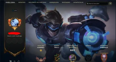 CONTA LOL- LVL 276 - 147 Champions - 137 Skins - FULL ACESSO