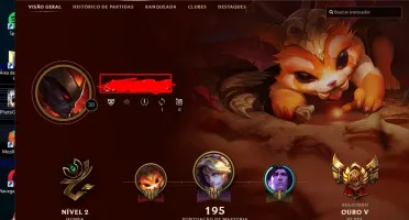 Conta lol GOLV V - Promoção
