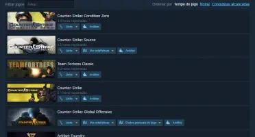 STEAM OLD 18 ANOS, MEDALHA DE 10 E 5 ANOS, 25 JOGOS