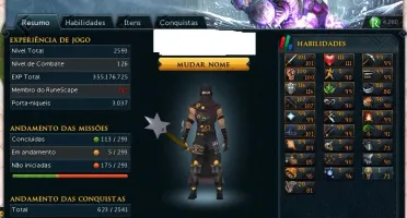 conta runescape rs3