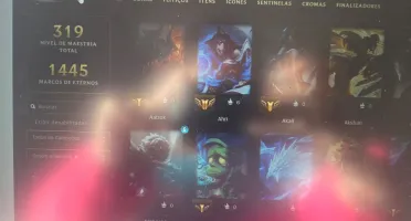 Conta Lol | Lv 404 + 192 Skins + 171 Icones + 3 Cromas