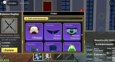 Conta blox fruit level Max com leopard no estoque