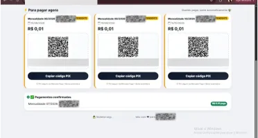 Script de Cobrança por Carnê com Baixa Automática via PIX MP