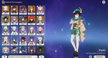 GENSHIN IMPACT - AR53 ZHONG C1+VENTI+CHILDE+ALBEDO+DILUC...