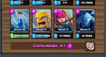 Conta nível 10 3 lendárias sendo uma nível 2 +4000 troféus